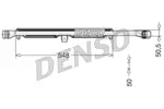 Chłodnica powietrza doładowującego - intercooler DENSO DIT02026 (W środku)