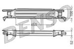 Chłodnica powietrza doładowującego - intercooler DENSO DIT09106