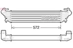 Chłodnica powietrza doładowującego - intercooler DENSO DIT09114