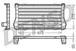 Chłodnica powietrza doładowującego - intercooler DENSO DIT50002