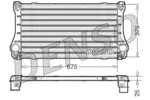 Chłodnica powietrza doładowującego - intercooler DENSO DIT50005