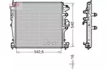 Chłodnica wody DENSO DRM01004
