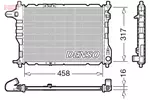 Chłodnica wody DENSO DRM08005
