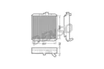 Chłodnica wody DENSO DRM14001