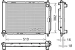 Moduł chłodzący DENSO DRM23104