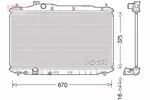 Chłodnica wody DENSO DRM40040