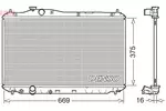 Chłodnica wody DENSO DRM40042