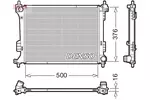 Chłodnica wody DENSO DRM41010