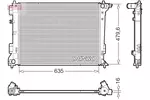 Chłodnica wody DENSO DRM41028