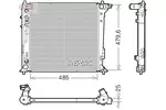 Chłodnica wody DENSO DRM41030