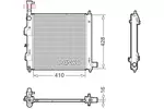 Chłodnica wody DENSO DRM43014