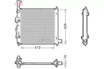 Chłodnica wody DENSO DRM43015
