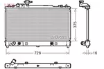 Chłodnica wody DENSO DRM44029