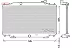 Chłodnica wody DENSO DRM44042