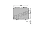 Chłodnica wody DENSO DRM45006