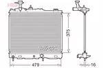 Chłodnica wody DENSO DRM45039