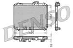 Chłodnica wody DENSO DRM47002