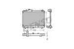 Chłodnica wody DENSO DRM47008