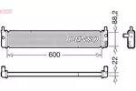 Chłodnica wody DENSO DRM50135