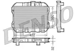 Chłodnica wody DENSO DRM50200
