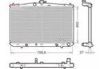 Chłodnica wody DENSO DRM51017