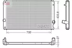 Chłodnica wody DENSO DRM51019