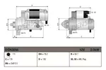 Rozrusznik DENSO DSN3056