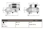 Rozrusznik DENSO DSN3068