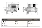 Rozrusznik DENSO DSN3079