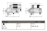 Rozrusznik DENSO DSN3091