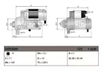 Rozrusznik DENSO DSN3099