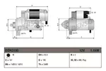 Rozrusznik DENSO DSN3100