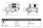 Rozrusznik DENSO DSN3106