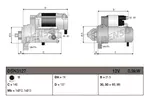 Rozrusznik DENSO DSN3127