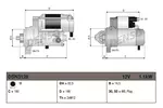 Rozrusznik DENSO DSN3128