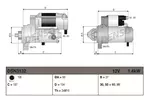 Rozrusznik DENSO DSN3132