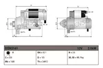 Rozrusznik DENSO DSN3141
