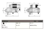 Rozrusznik DENSO DSN3143