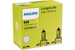 Żarówka H4 LongerLife (2szt) PHILIPS 12342ELC2
