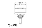 TERMOSTAT BORGWARNER (WAHLER) 3029.92