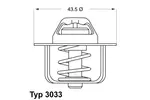 TERMOSTAT WAHLER 3033.78D