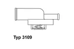 TERMOSTAT FIAT LANCIA DEDRA BORGWARNER (WAHLER) 3109.82D