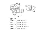 TERMOSTAT FIAT BORGWARNER (WAHLER) 3356.80D