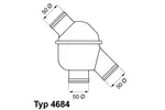 TERMOSTAT BORGWARNER (WAHLER) 4684.70/1