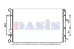 Chłodnica wody AKS DASIS 040056N
