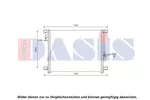 Chłodnica klimatyzacji - skraplacz AKS DASIS 072052N