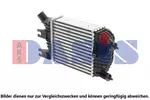 Chłodnica powietrza doładowującego - intercooler AKS DASIS 077031N
