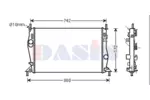 Chłodnica wody AKS DASIS 090121N