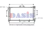 Chłodnica wody AKS DASIS 110220N