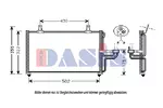Chłodnica klimatyzacji - skraplacz AKS DASIS 112007N